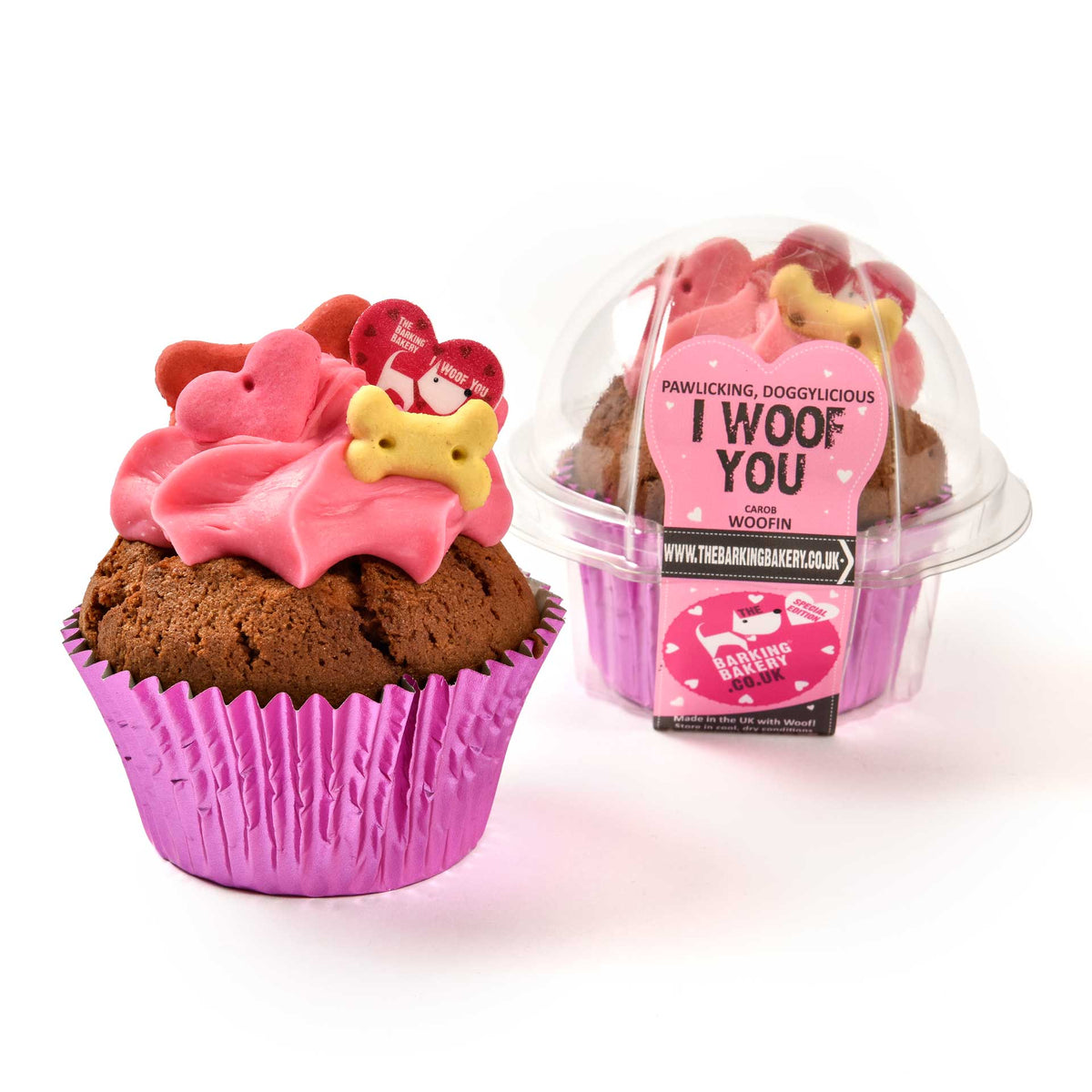 I Woof You Valentines Woofin Best Muffin Doggy Snack in Market