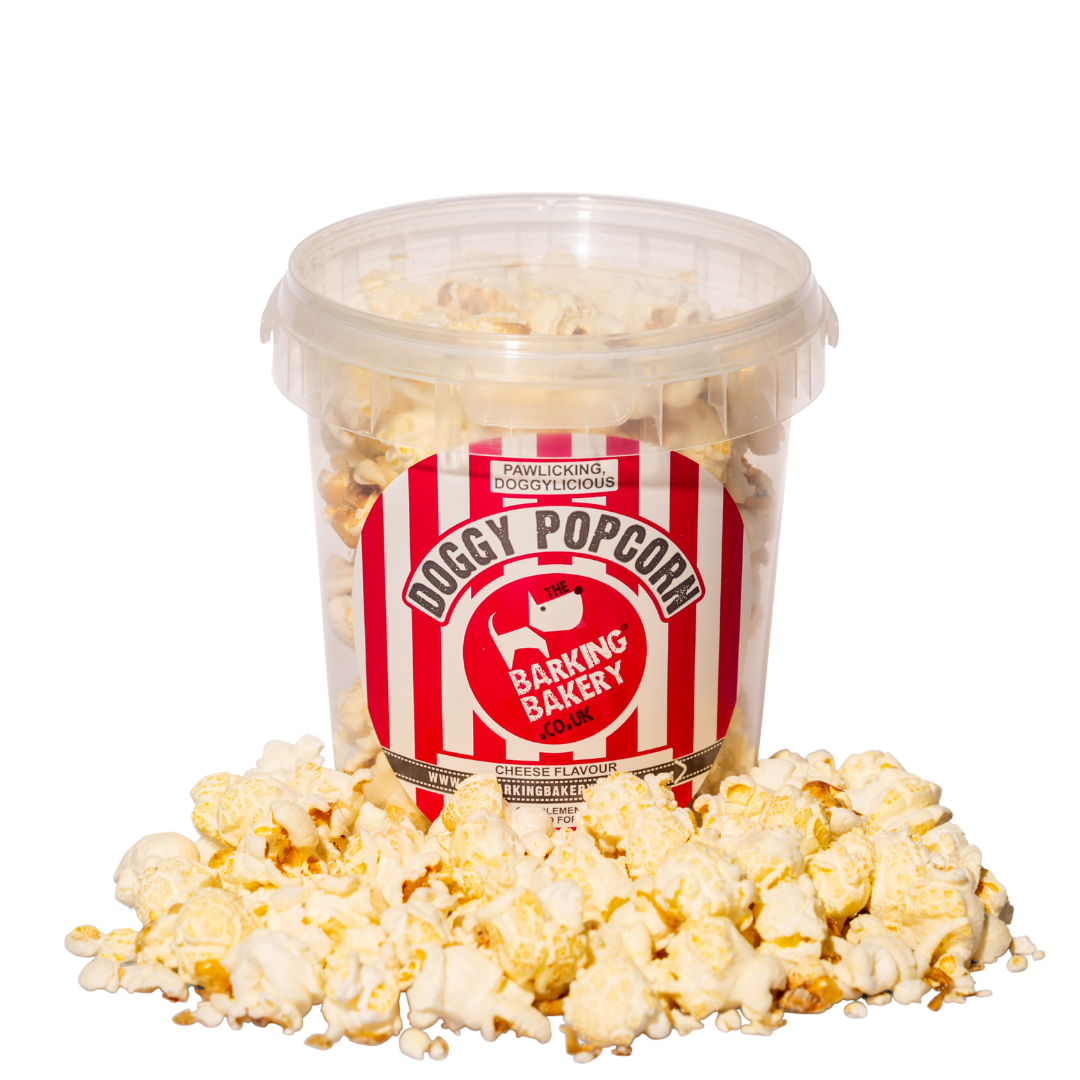 Doggy Cheesy Pupcorn Tub