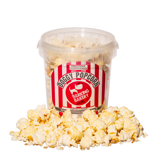 Doggy Cheesy Pupcorn Tub