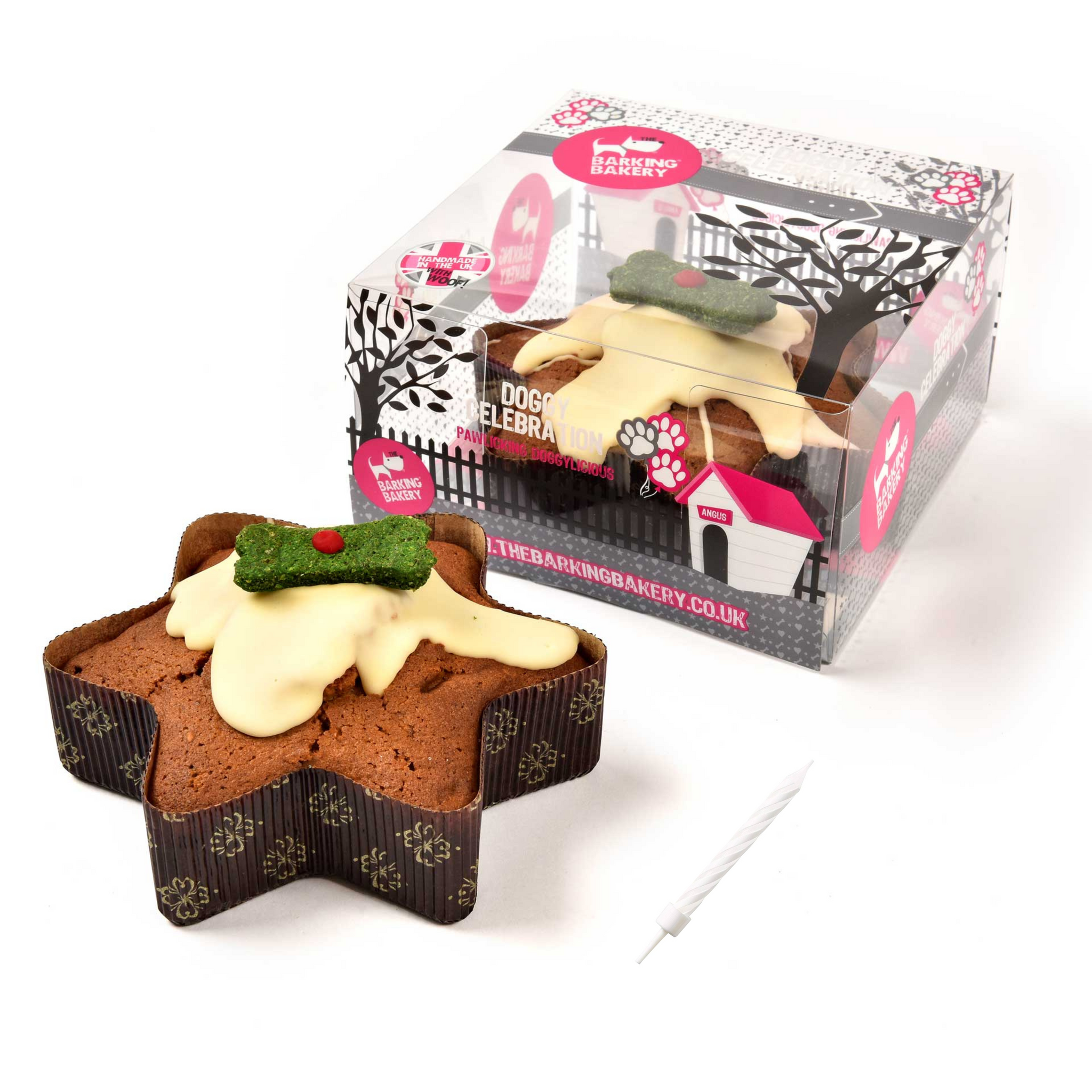 Dog clearance christmas cake