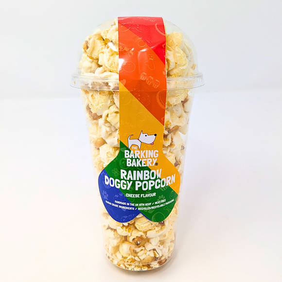 Rainbow Pride Dog Popcorn