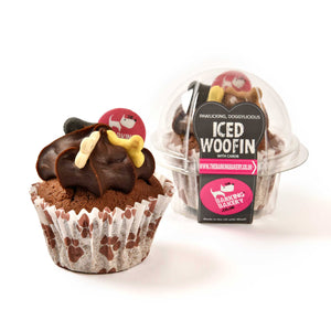 Carob Woofin with Carob Frosting