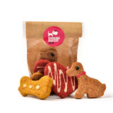 Heart, Dog and Bone Shaped Cheesy Biscuits