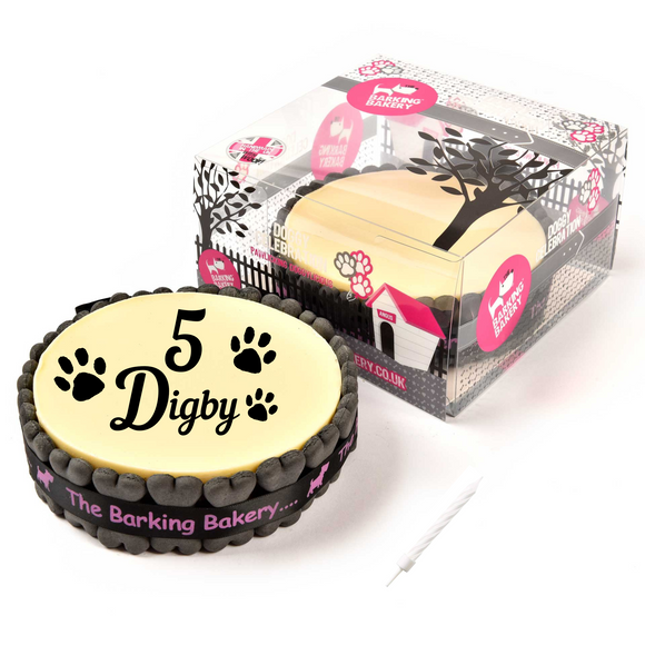 Dog birthday cake clearance delivery
