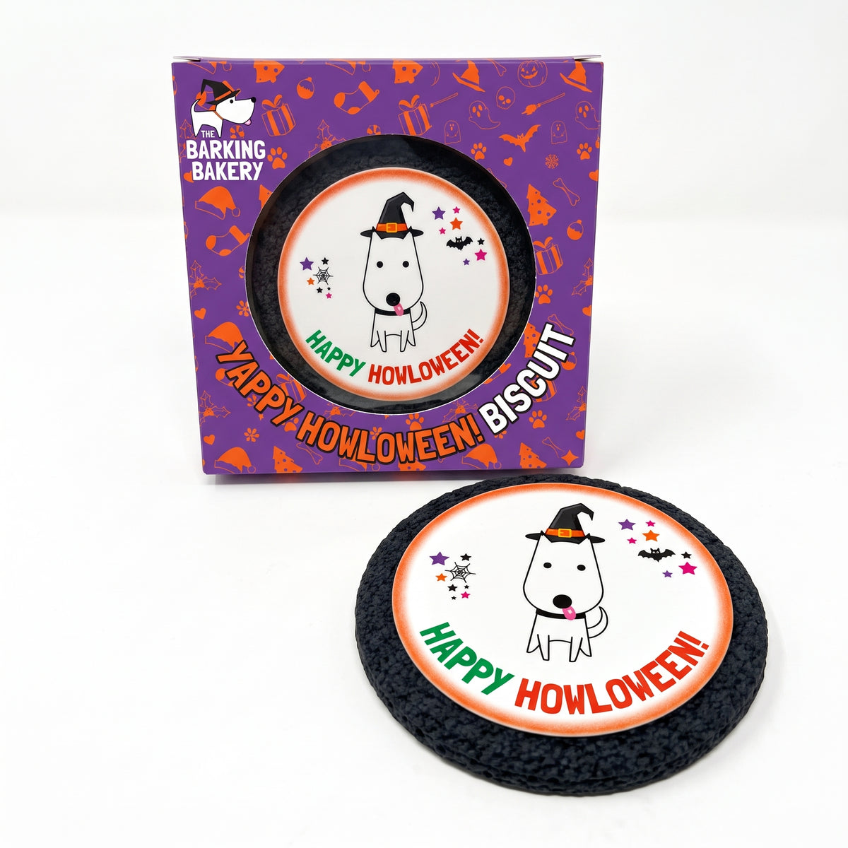 Howloween Spooky Charcoal Biscuit