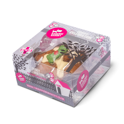 Yappy Woofmas Christmas Star Cake for Dogs