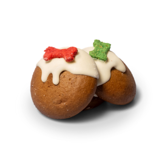 Yappy Woofmas Christmas Pudding Cookie