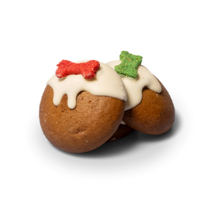 Yappy Woofmas Christmas Pudding Cookie