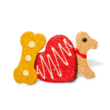 Heart, Dog and Bone Shaped Cheesy Biscuits