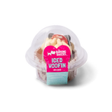 Carob Woofin (Doggy Safe Chocolate) with Vanilla Frosting