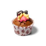 Carob Woofin with Pink Frosting (Dog Friendly Chocolate)