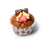 Carob Woofin with Pink Frosting (Dog Friendly Chocolate)