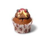 Carob Woofin with Carob Frosting (Dog Friendly Chocolate)