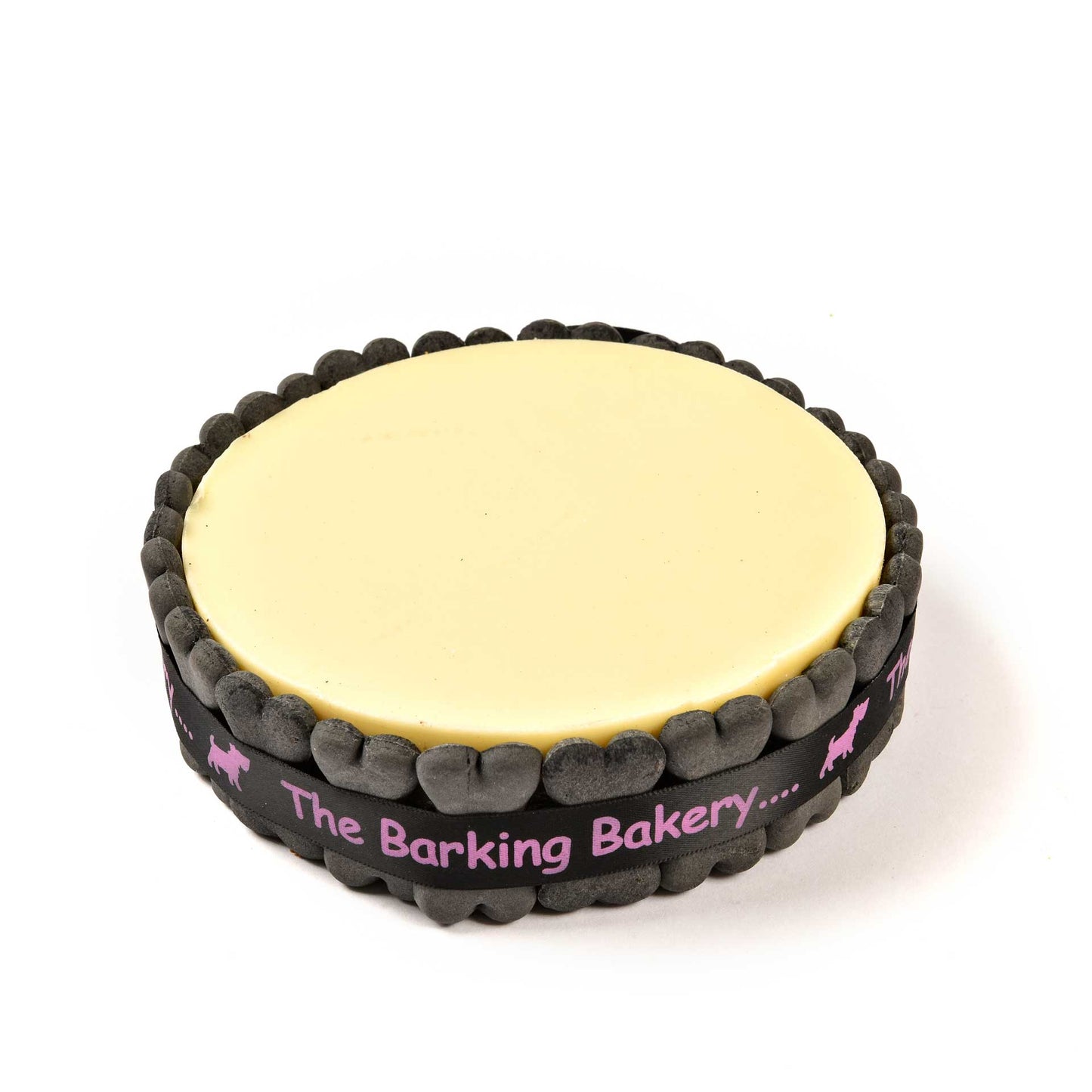 Vanilla Yoghurt Topped Pawty Cake for Dogs