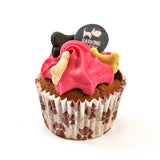 Vanilla Woofin with Pink Frosting
