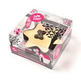 Yoghurt Topped Star Cake w/ bone