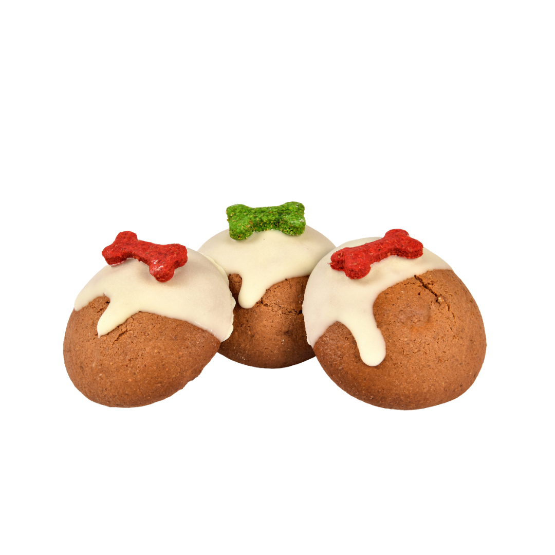 Yappy Woofmas Christmas Pudding Cookie