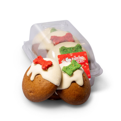 Yappy Woofmas Christmas Pudding Cookie