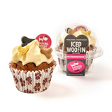Vanilla Woofin with Vanilla Frosting