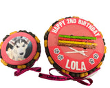 personalised dog muffin cupcake cake